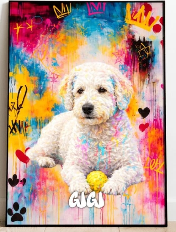 Customer photo review of Personalisiertes Poster - Graffiti