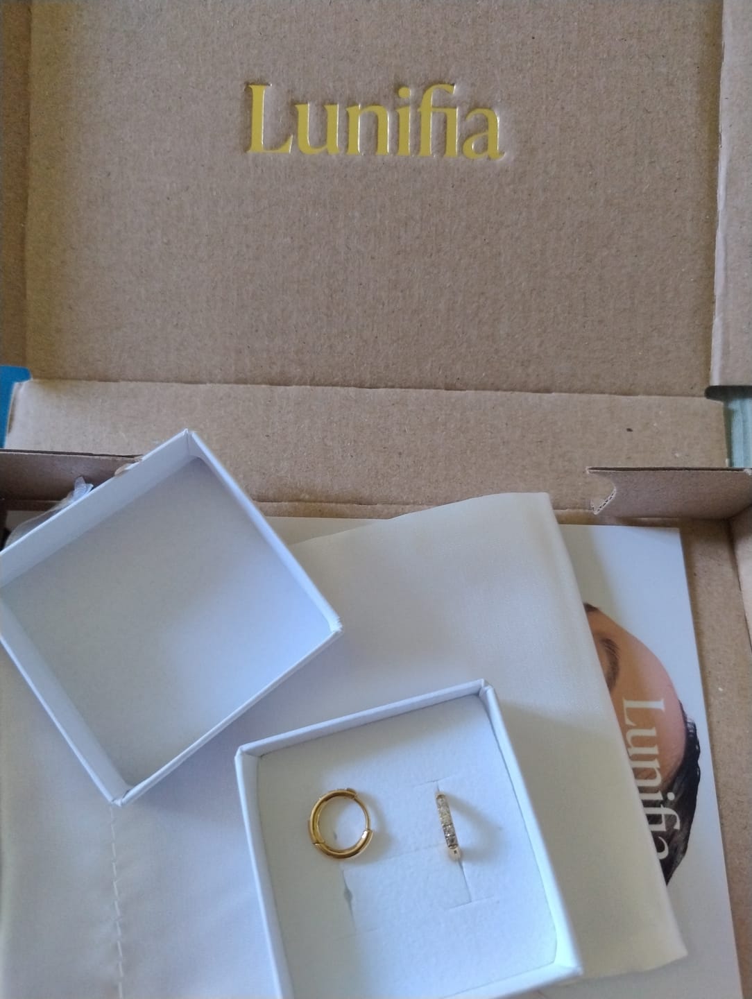 Customer photo review of Les boucles Mélissa