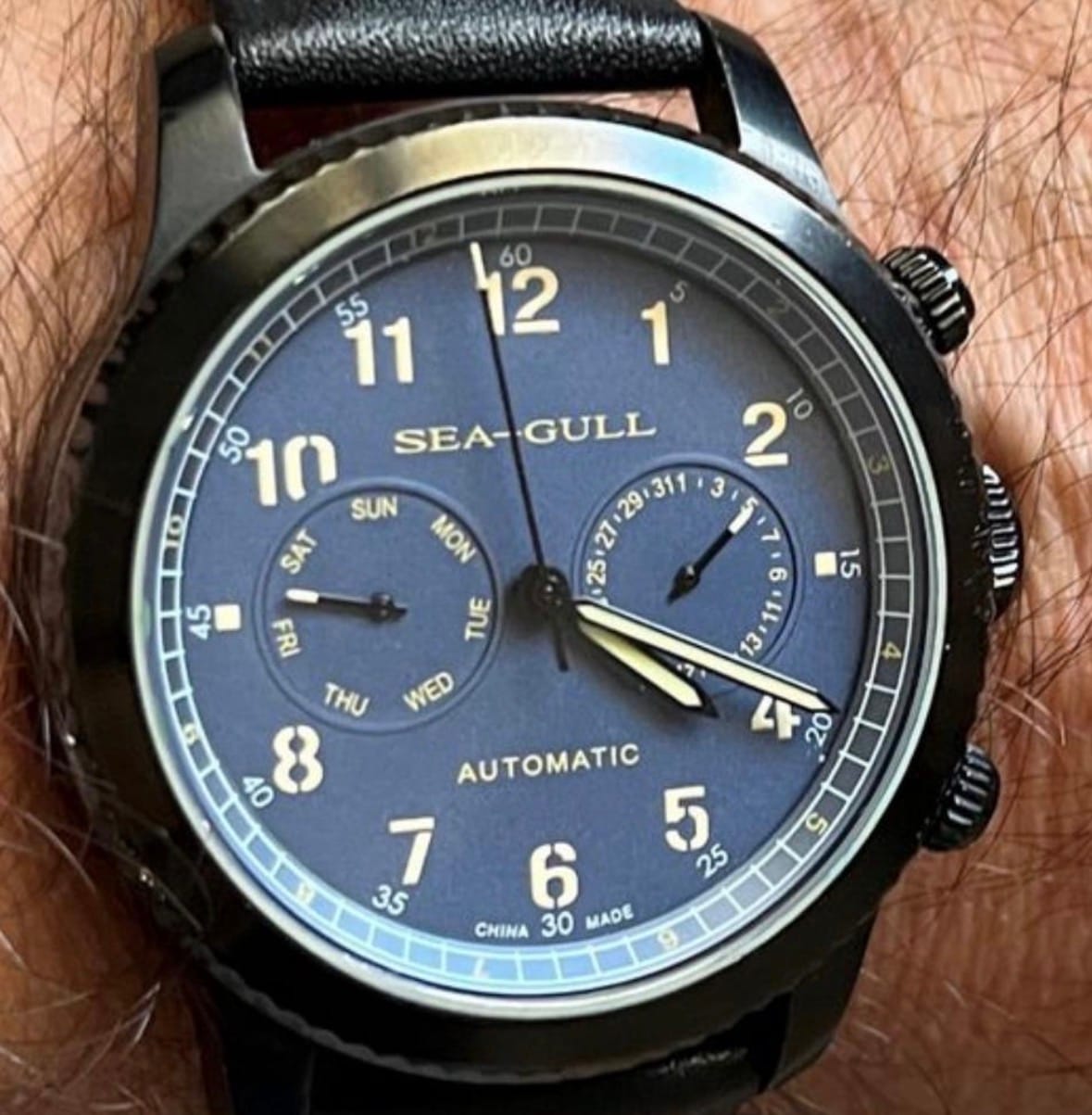 Customer photo review of Open Heart Flywheel Movement TY2502/ST2502