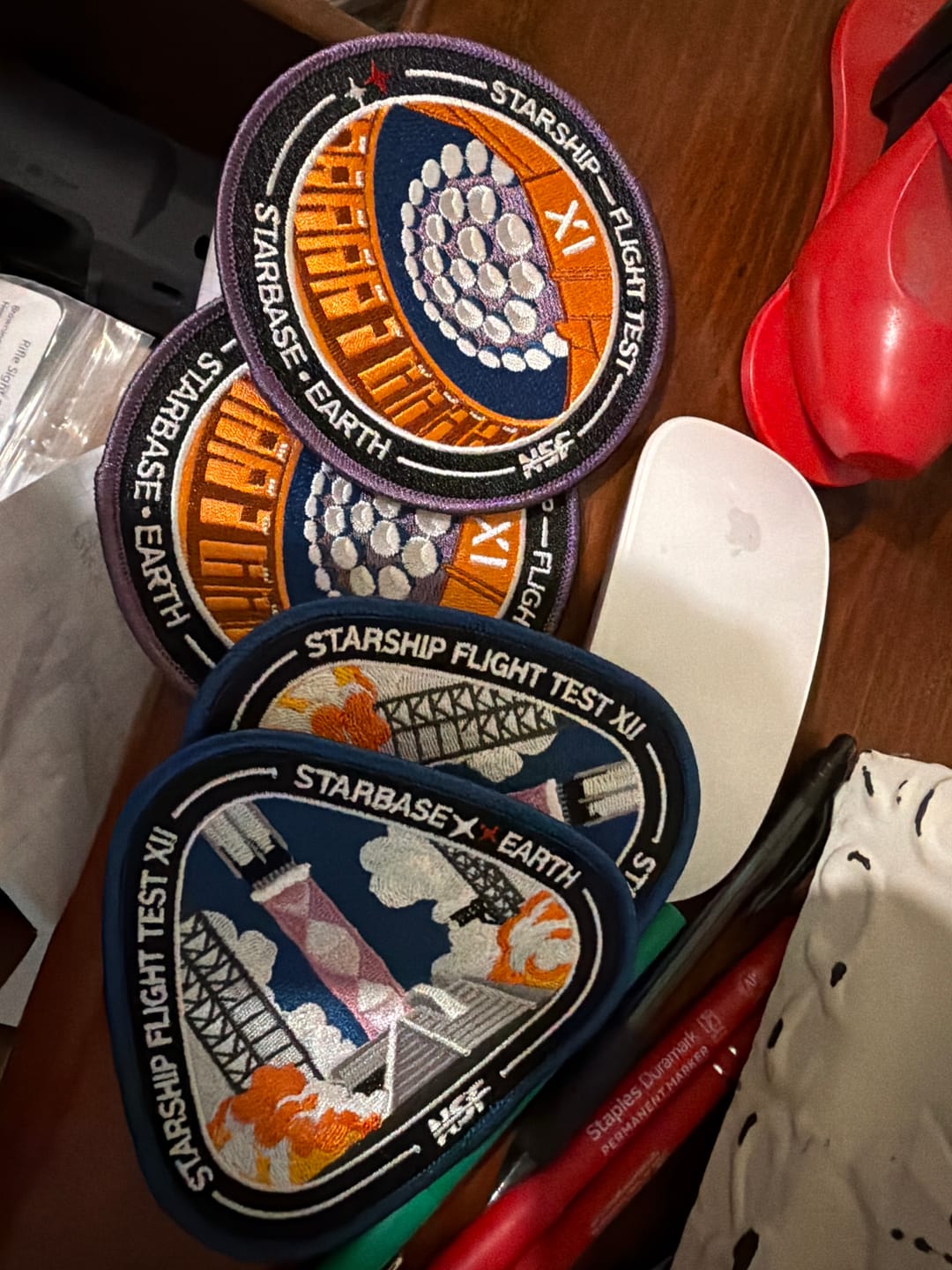 Customer photo review of Starship Flight 12 - Collectors Patch