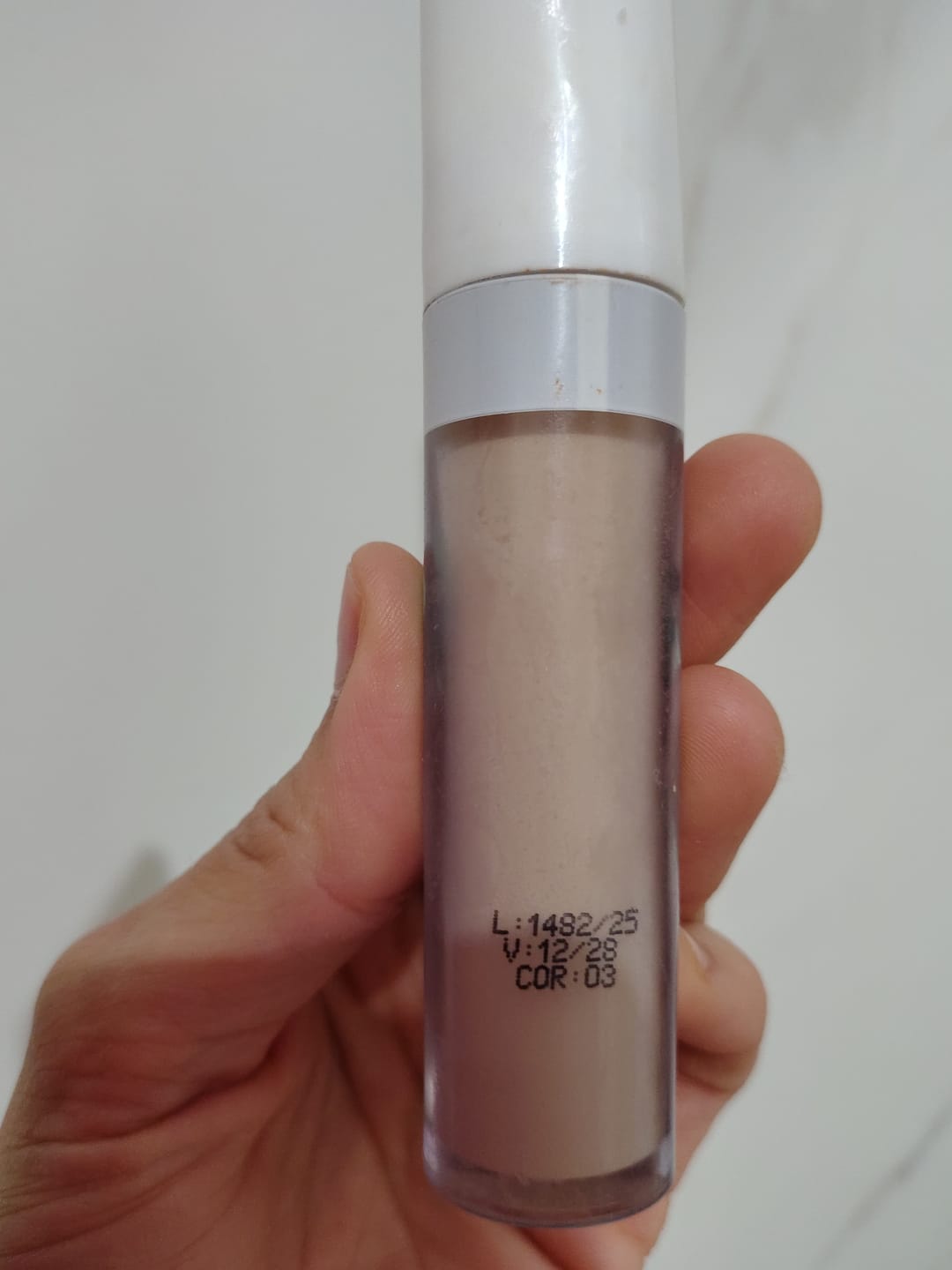 Customer photo review of Corretivo Líquido FIX - Vizzela