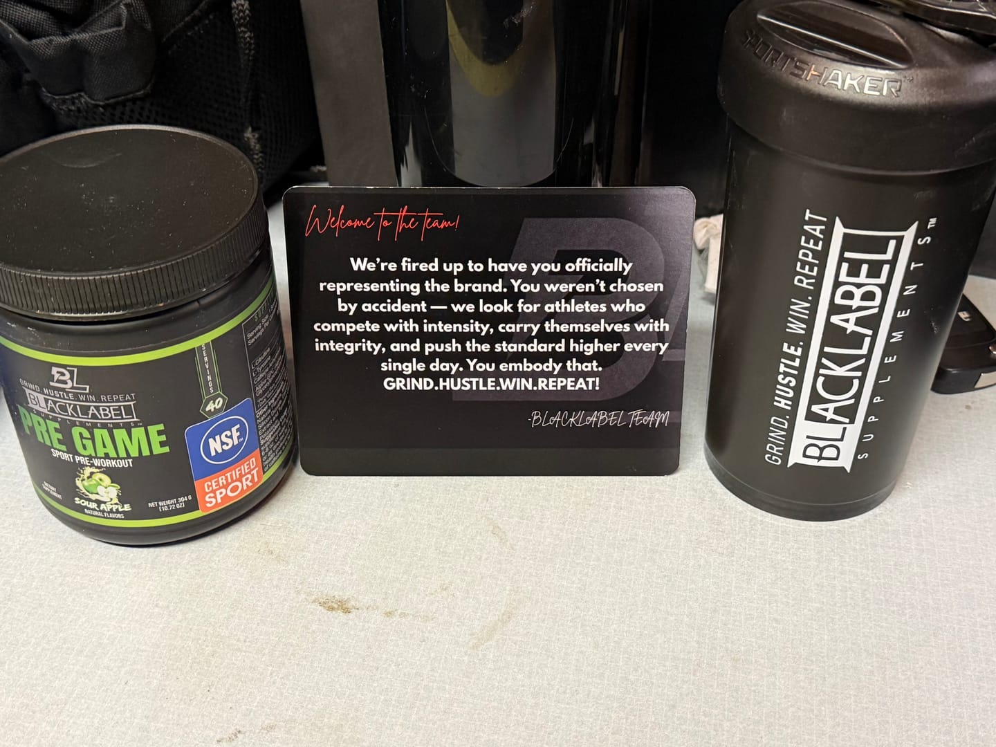 Customer photo review of PRE GAME