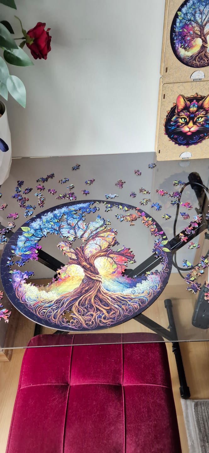 Customer photo review of Mistik Kedi - Ahşap Puzzle