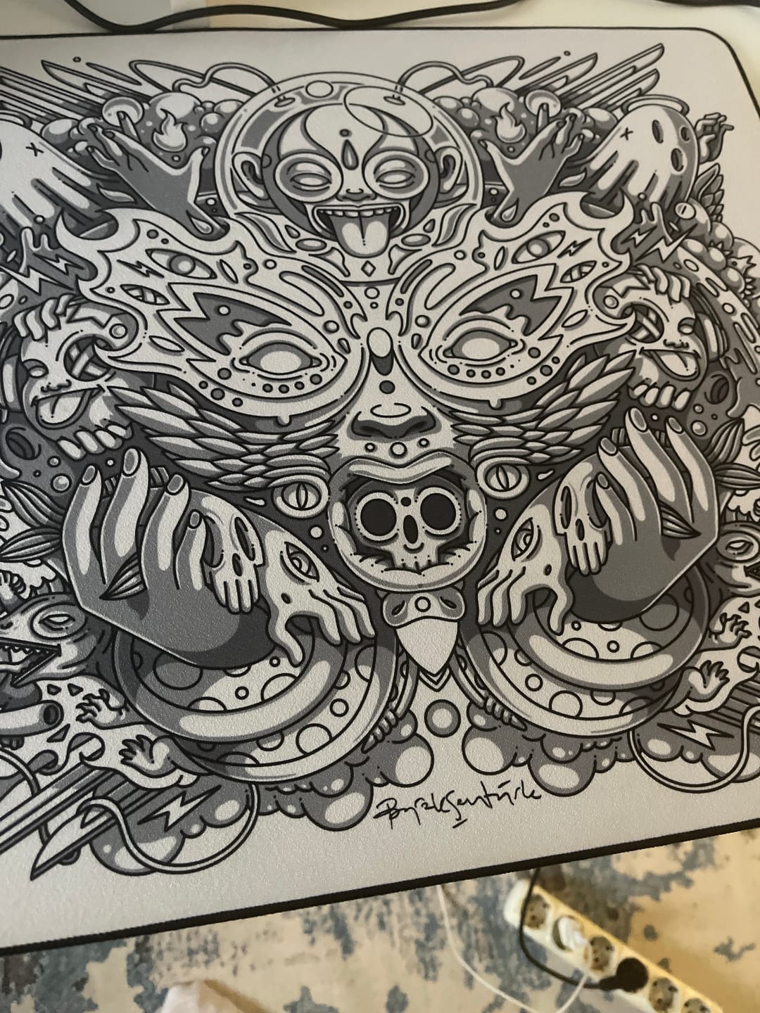 Customer photo review of Wraith Spirit of Aim Mousepad