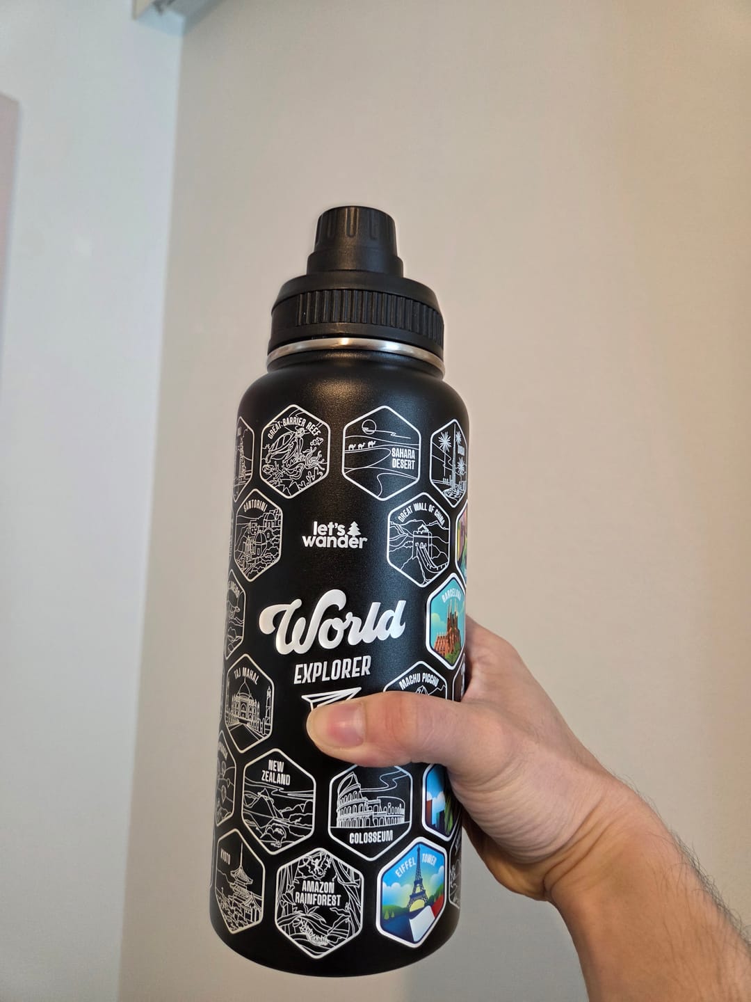 Customer photo review of Chug Lid