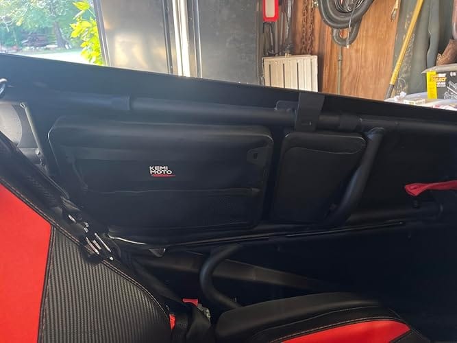 Customer photo review of Update TPU IPX6 Water-repellent Door Bags for Can-Am Maverick X3/MAX