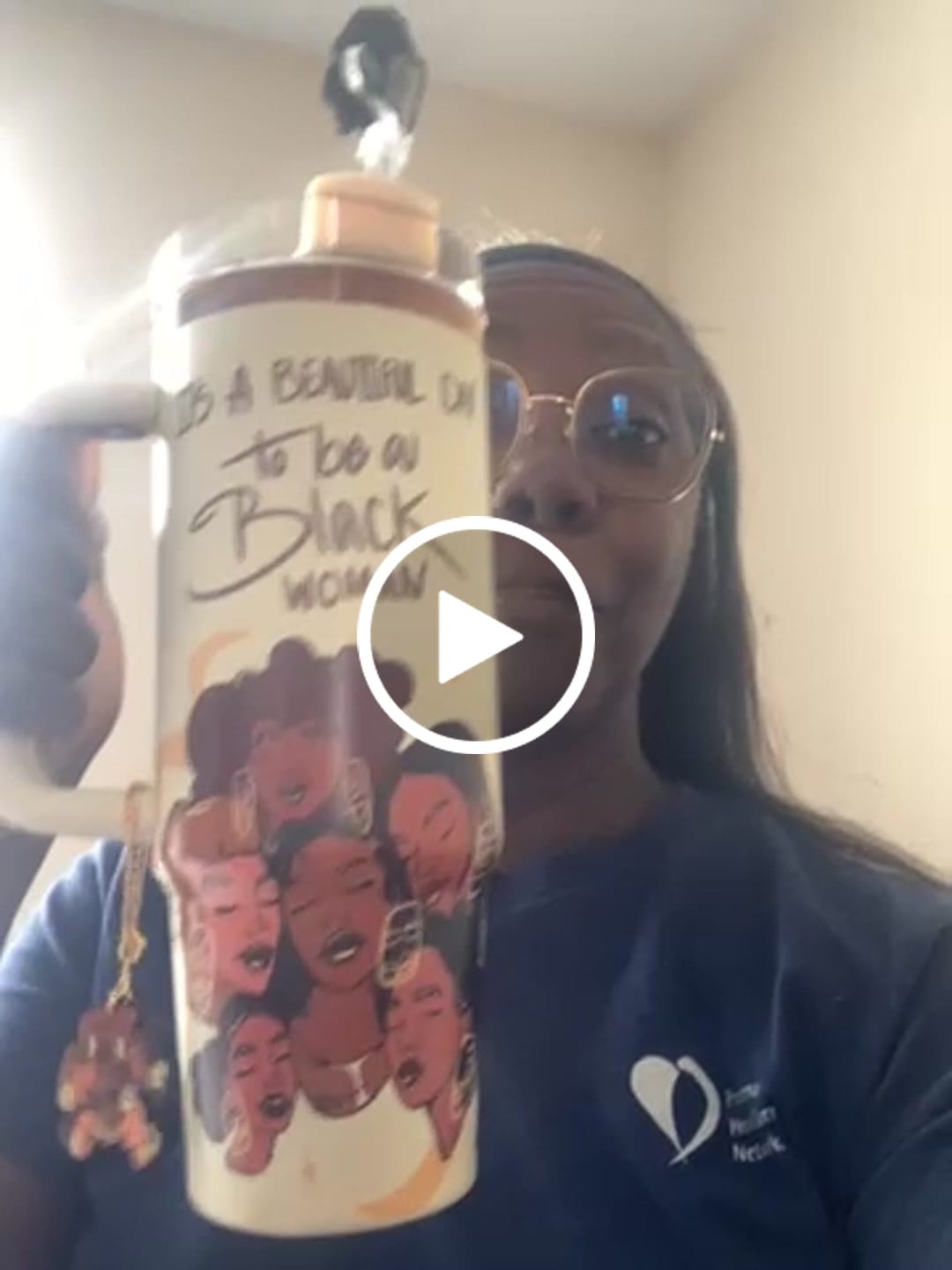 Customer video review of Limited Edition "Crème Brûlée" Insulated Tumbler – Pinklomein x Cecilia's House Collab | PRE-ORDER SHIPS MAY 1, 2026 - MAY 15, 2026