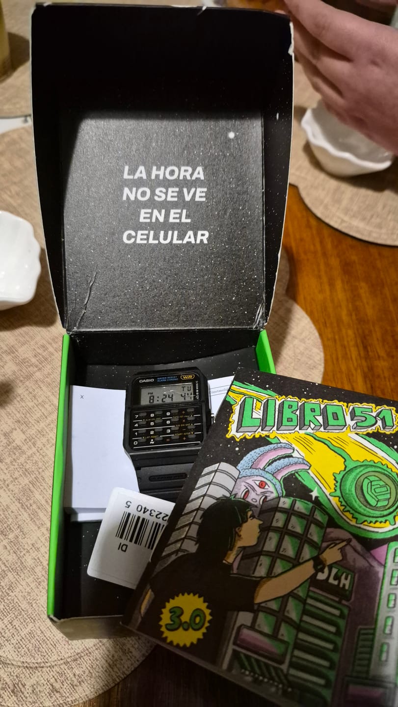 Customer photo review of Reloj Calculadora Casio Vintage CA-53W-1Z Negro