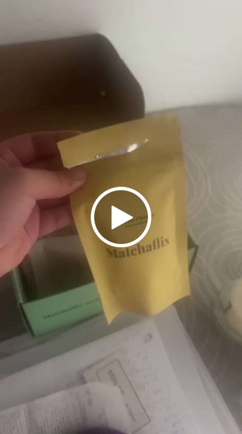 Customer video review of Pack Té Matcha Sabores Premium 100% Degustación