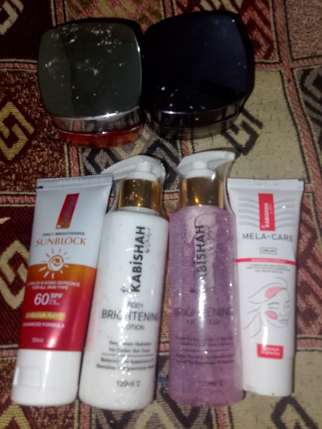 Customer photo review of Day & Night Creams: Complete Glow Bundle