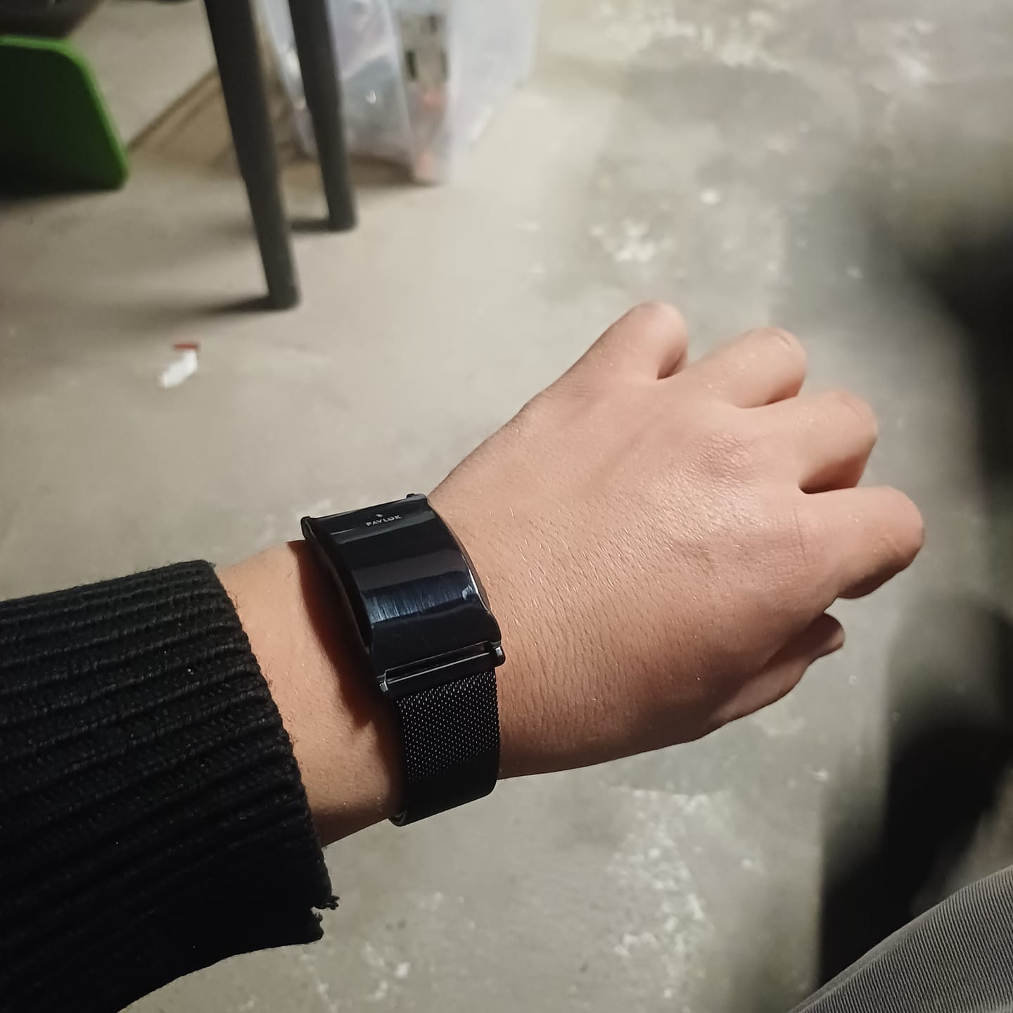 Customer photo review of Pavlok 3 Deluxe Obsidian Black