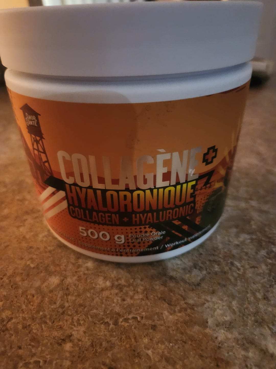 Customer photo review of Shop Santé - Collagène Marin + Acide Hyaluronique - 500g