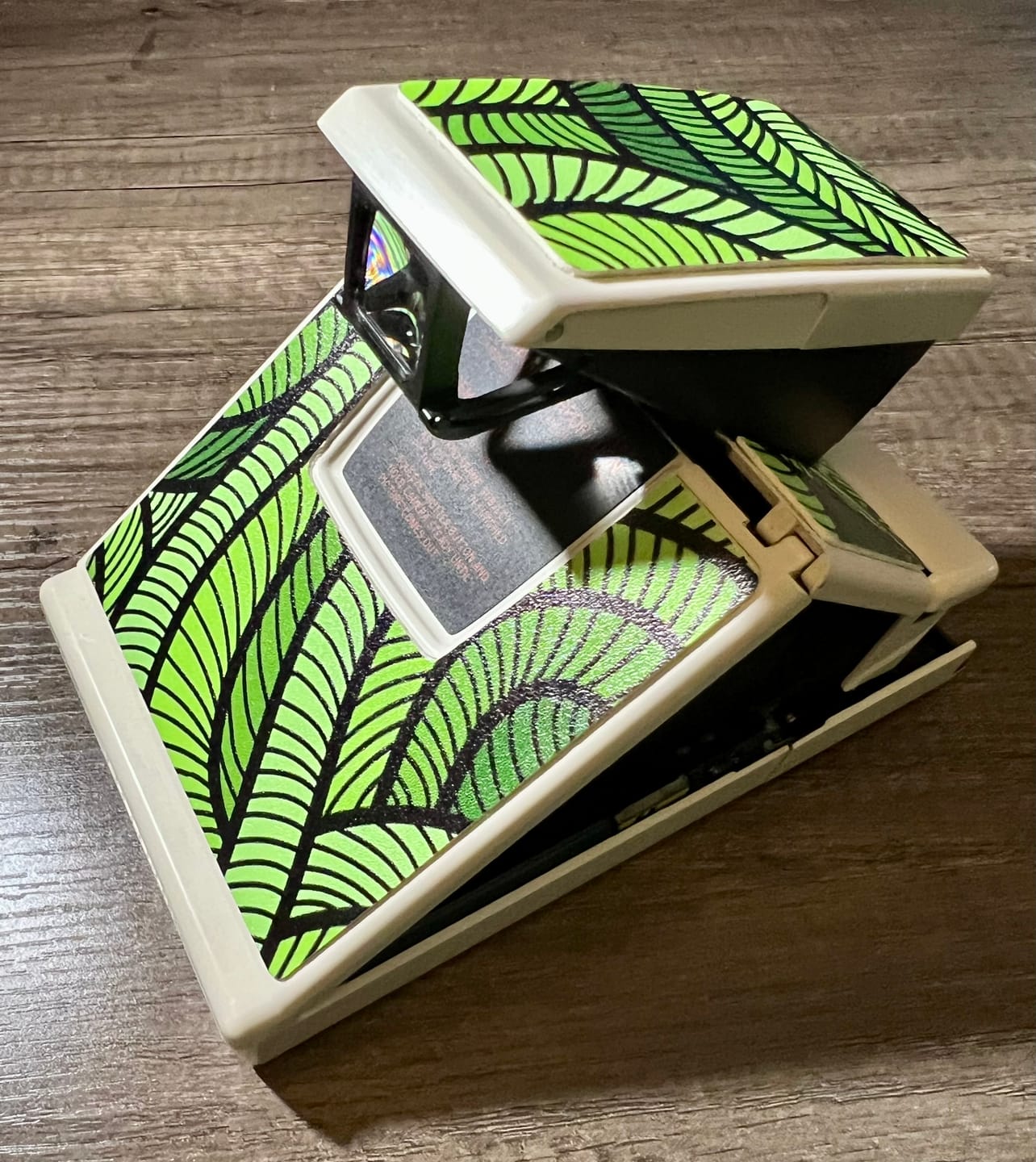 Customer photo review of Polaroid SX-70 to 600 Film Conversion with Repair Service (Non-Autofocus Models)