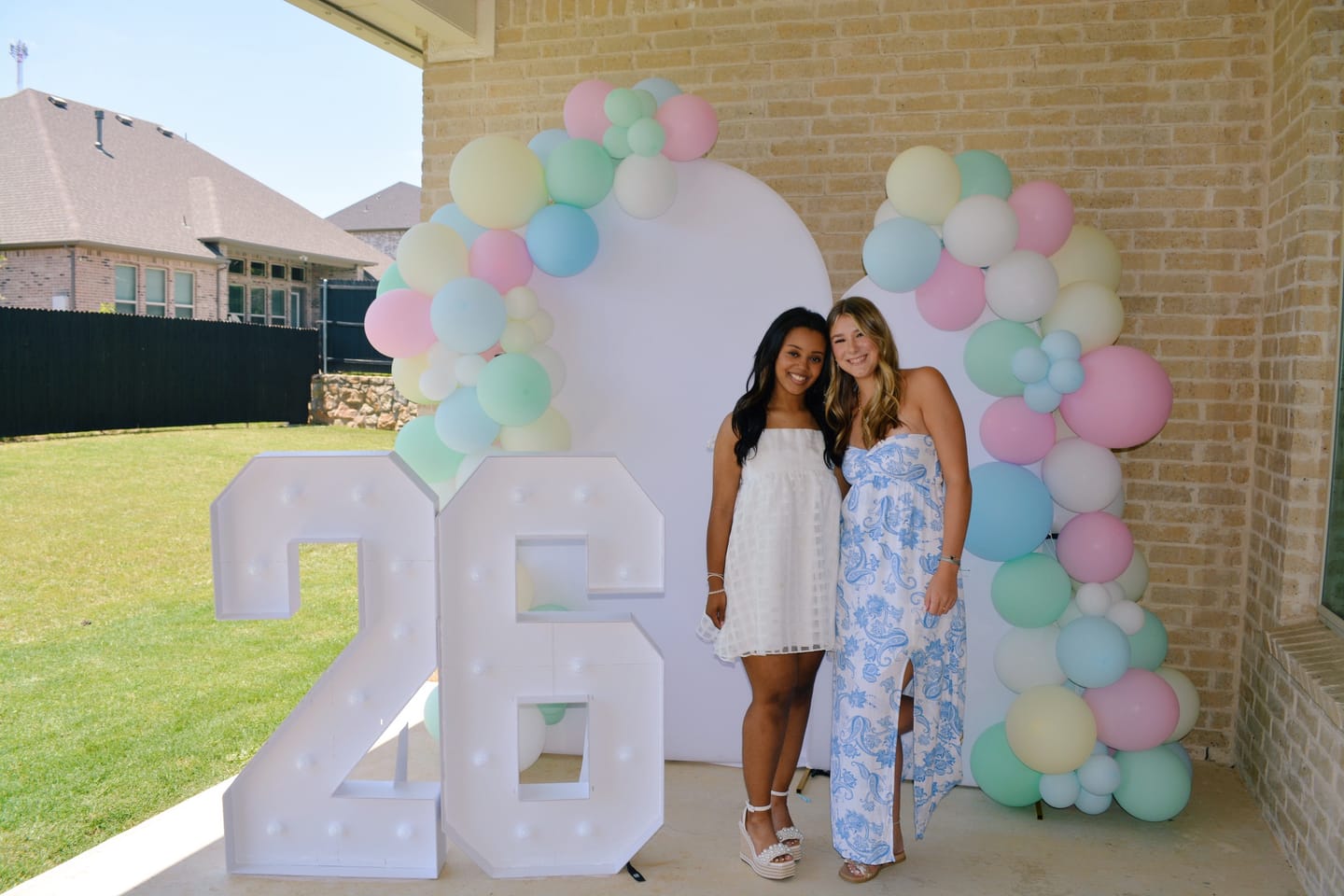 Customer photo review of Create Your Own Balloon Garland Kit