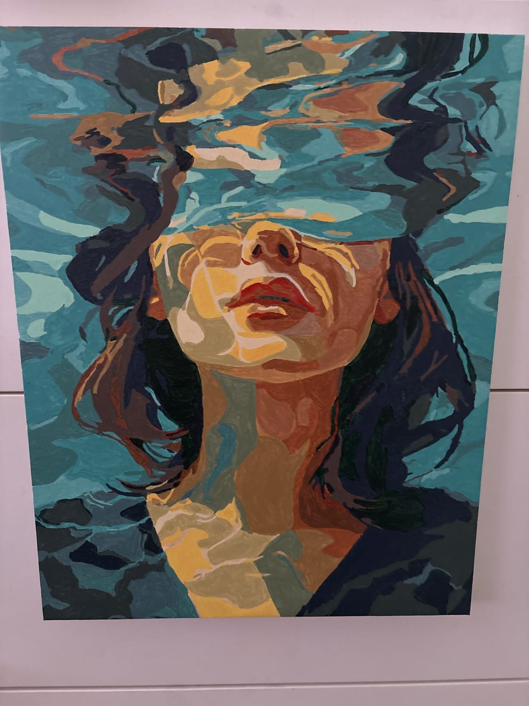Customer photo review of Under | Paint by Number