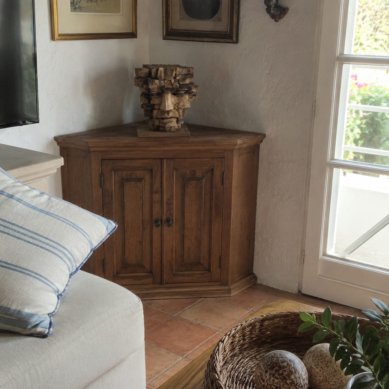 Customer photo review of Ancestral Block: The Weathered Visage｜ Wood Sculpture