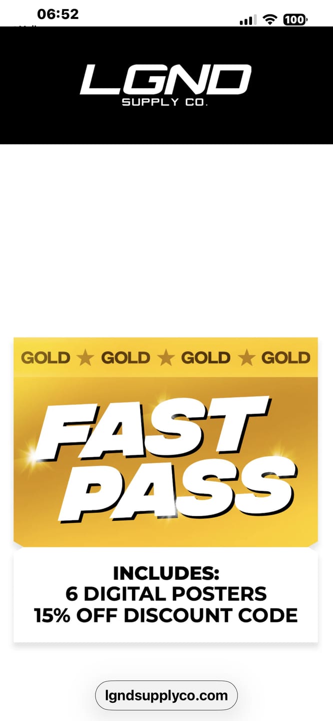 Customer photo review of Fast Pass - Bronze