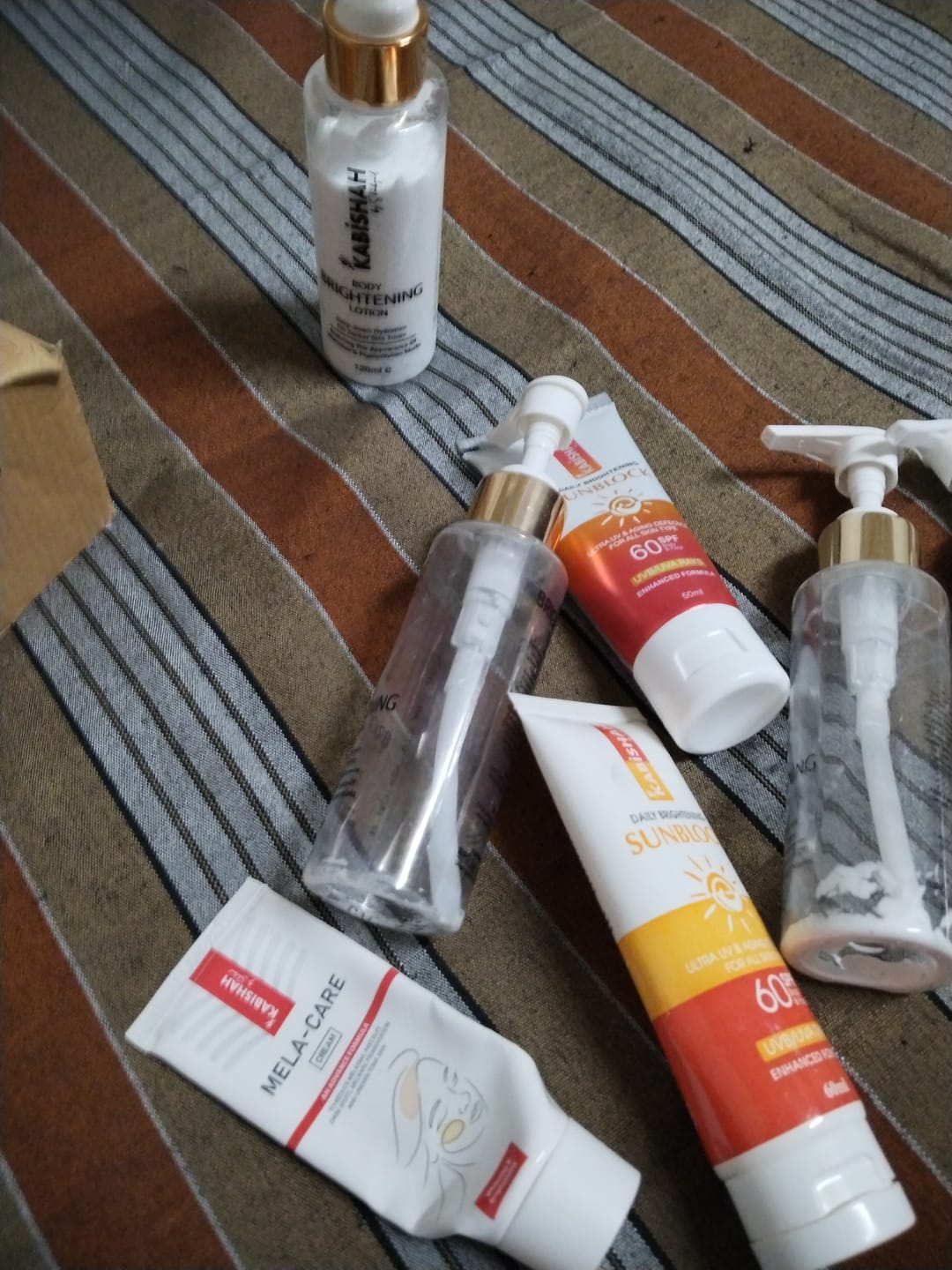 Customer photo review of Special Pigmentation Bundle