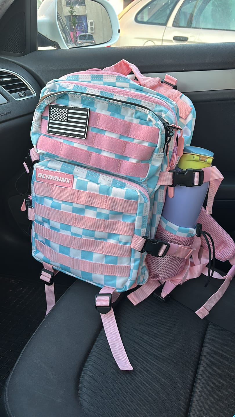 Customer photo review of Mochila Táctica 25L All In Vichy