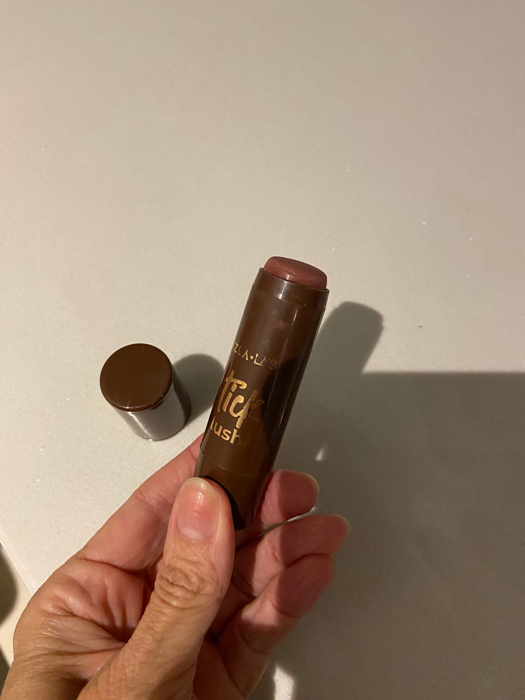 Customer photo review of Blush Stick Red Mocha Vizzela + La's