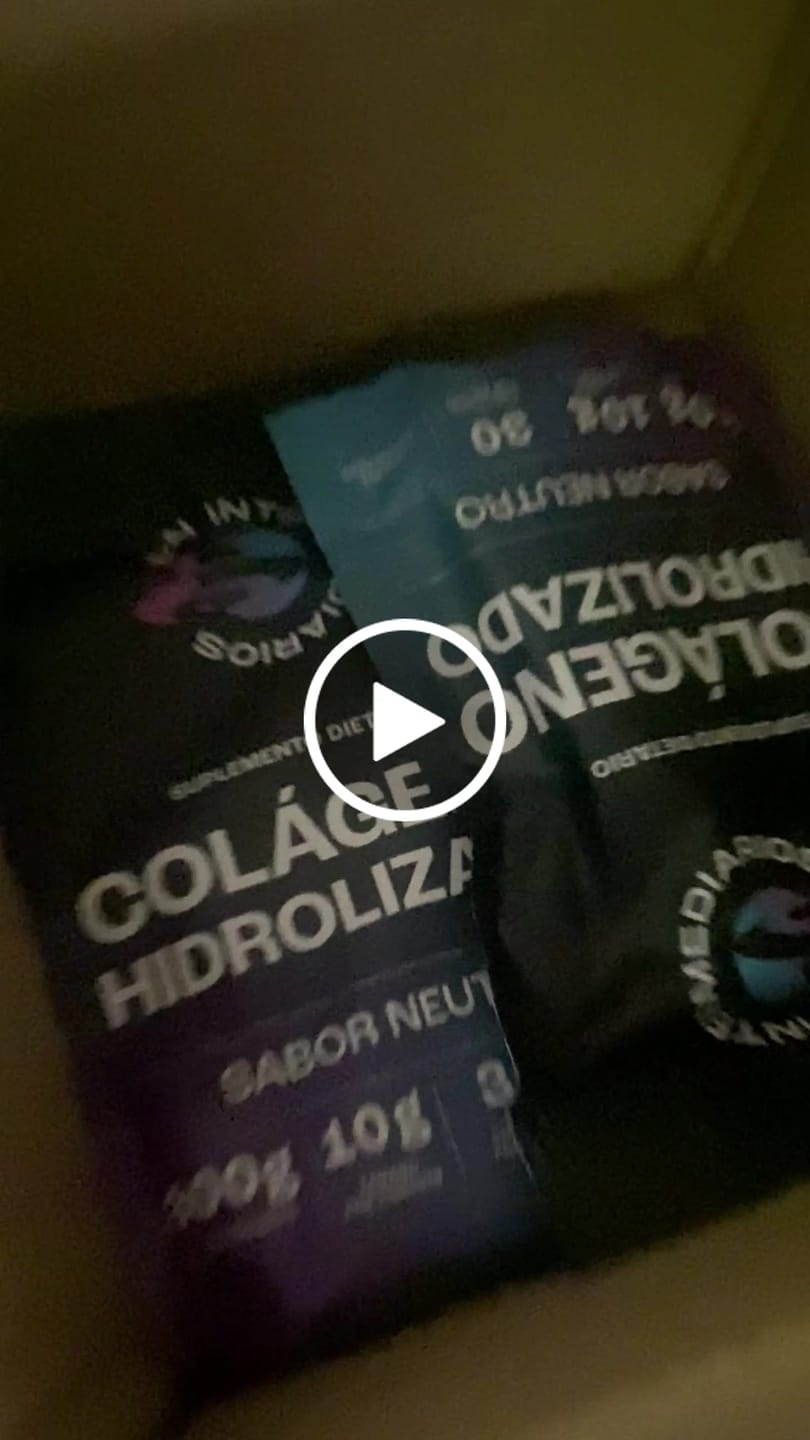 Customer video review of Colágeno Hidrolizado