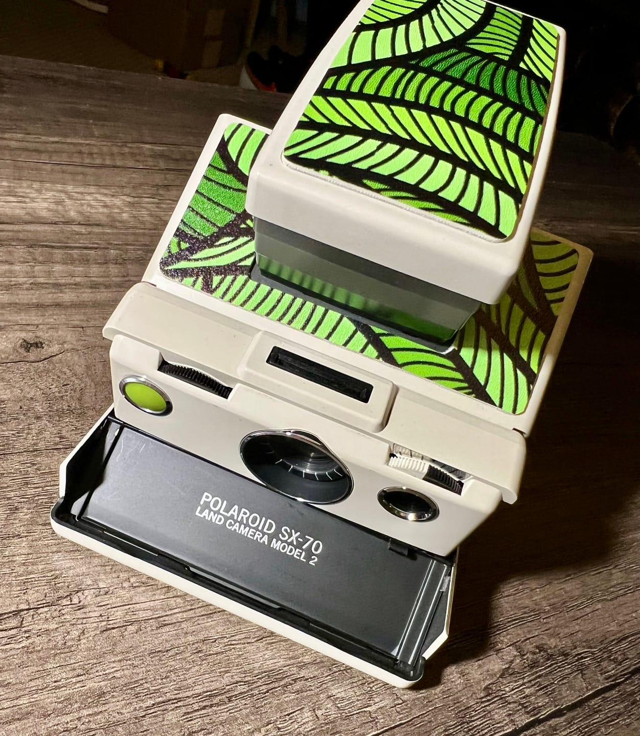 Customer photo review of Polaroid Folding Camera Replacement Button and Installation Service