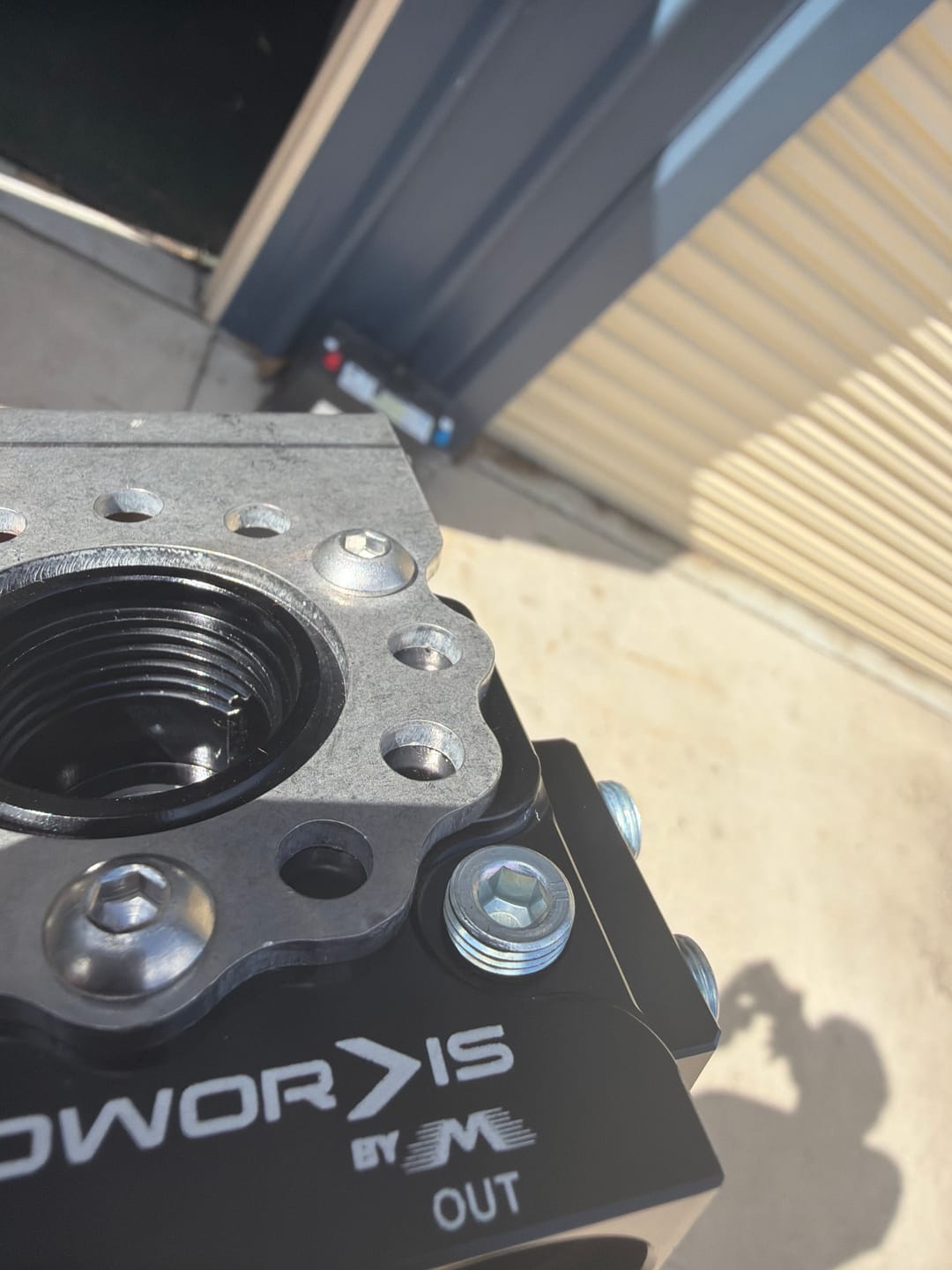 Customer photo review of Fluidworks Remote Oil Filter - Front Load Style