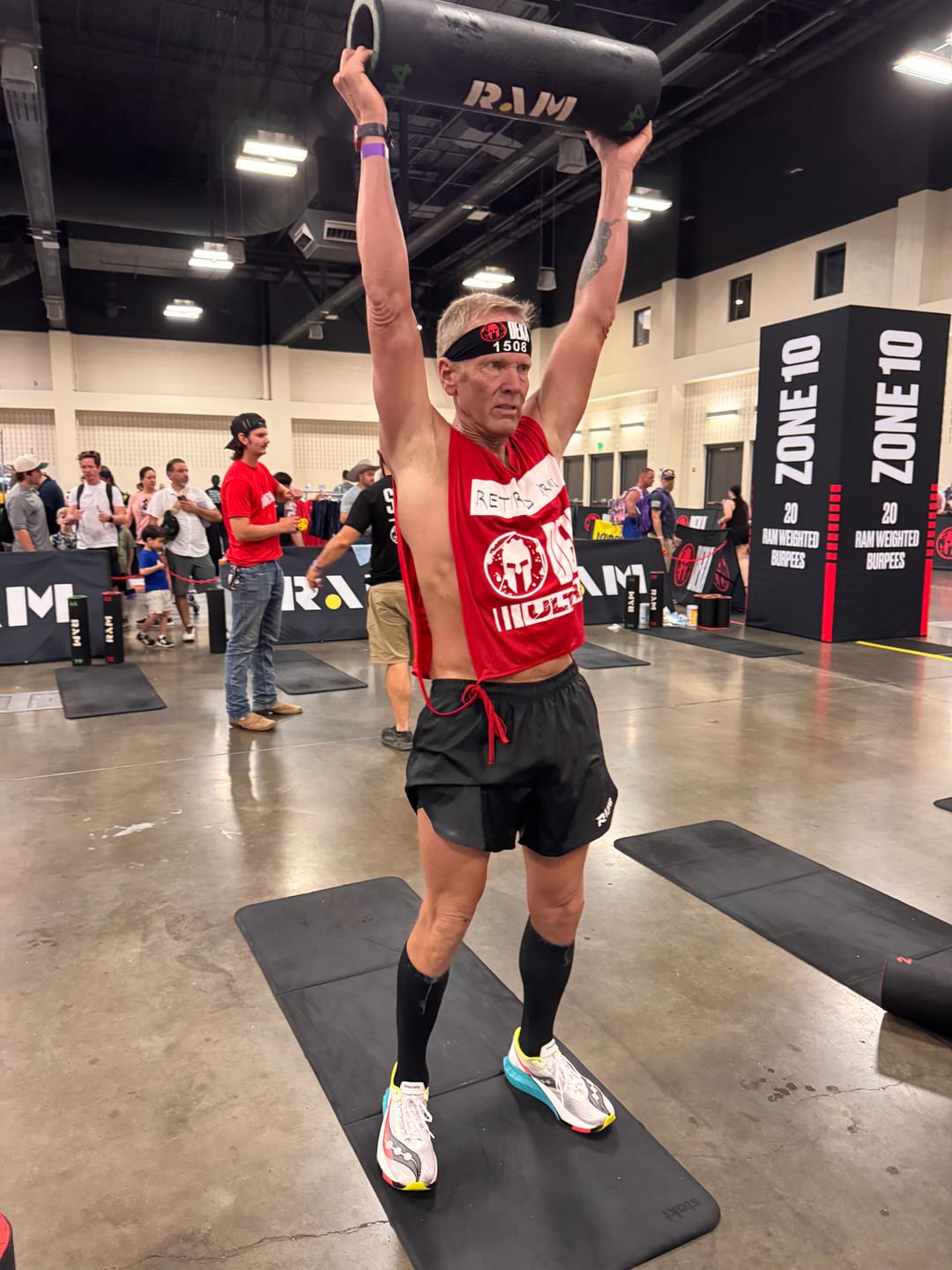 Customer photo review of RUNNR 2-in-1 Running Shorts