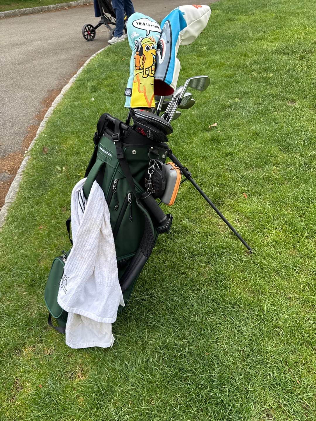Customer photo review of Hudson Looper Golf Bag 2.0