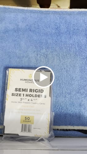 Customer video review of Semi Rigid Card Holders (Size 1-9)