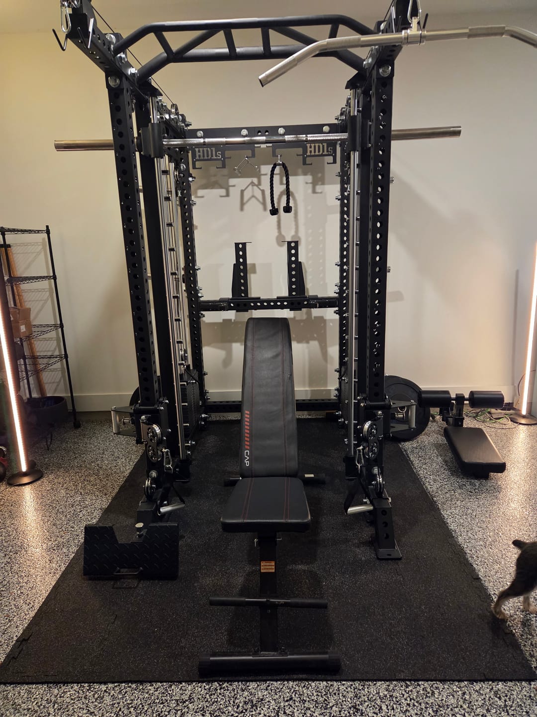 Customer photo review of Blazzed HD1 Squat Rack Functional Trainer