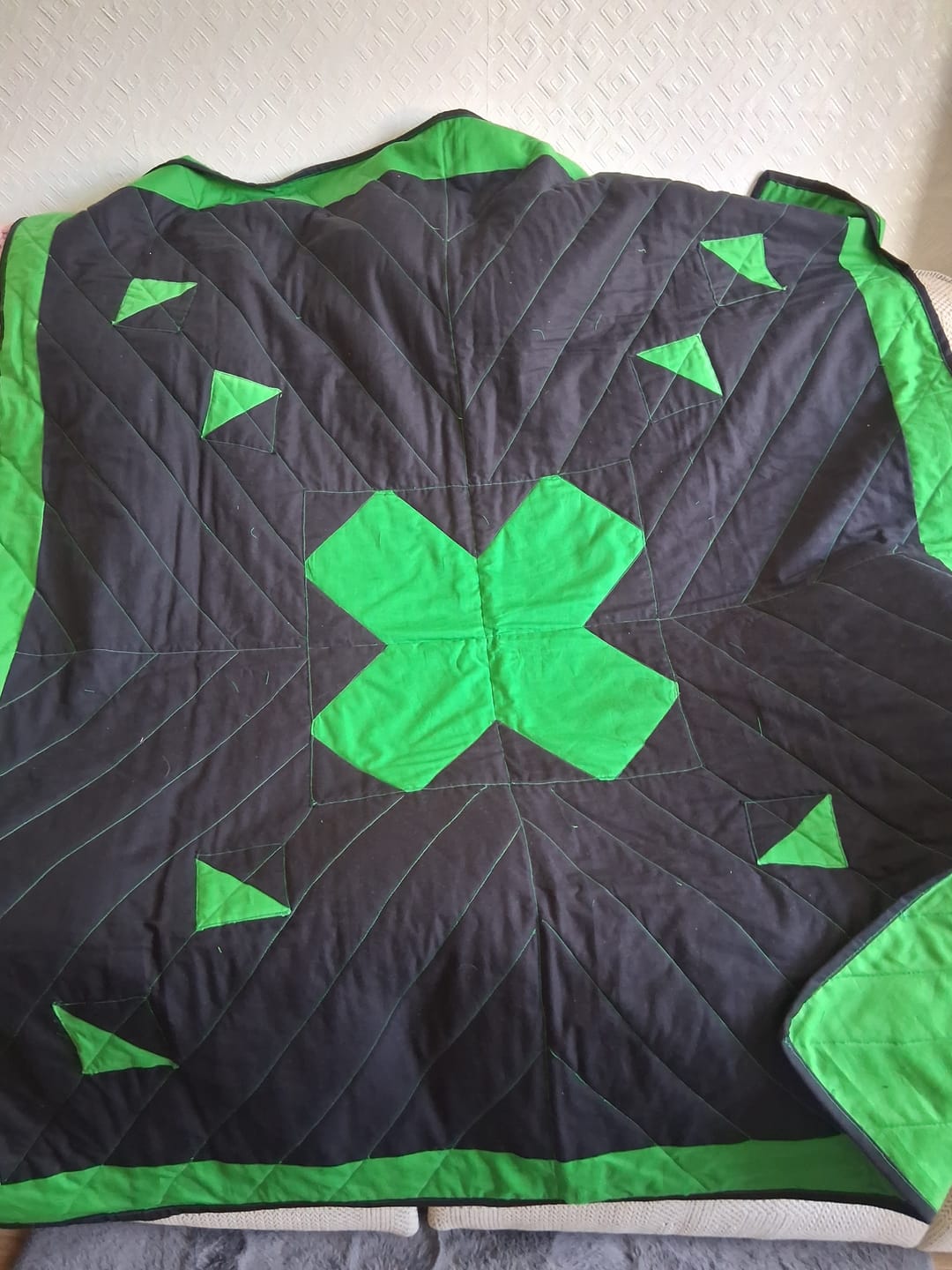 Customer photo review of Plain 100% Cotton Fabric