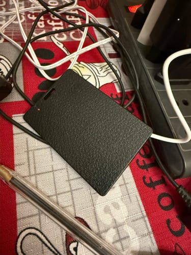 Customer photo review of Rechargeable GPS Tracking Card