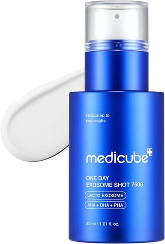 Customer photo review of Medicube One Day Exosome Shot – Pore Ampoule 2000 & 7500PPM 30ml