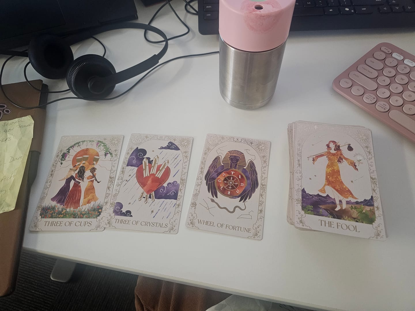 Customer photo review of Lightworker Tarot