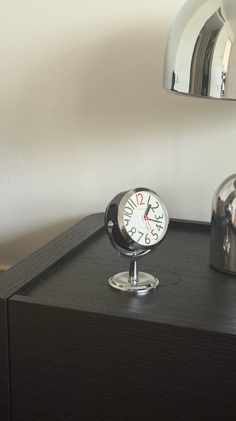 Customer photo review of Orbit Alarm Clock