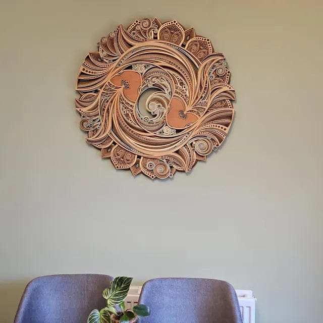Customer photo review of Koi and Lotus