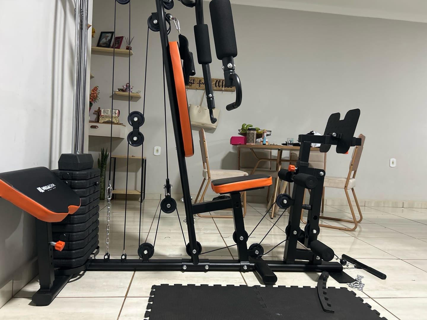 Customer photo review of Estação de Musculação Multifuncional UrbanFit 65k
