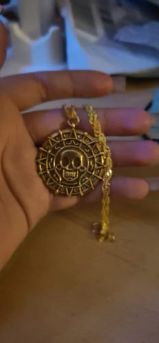 Customer photo review of Tlaloc Necklace