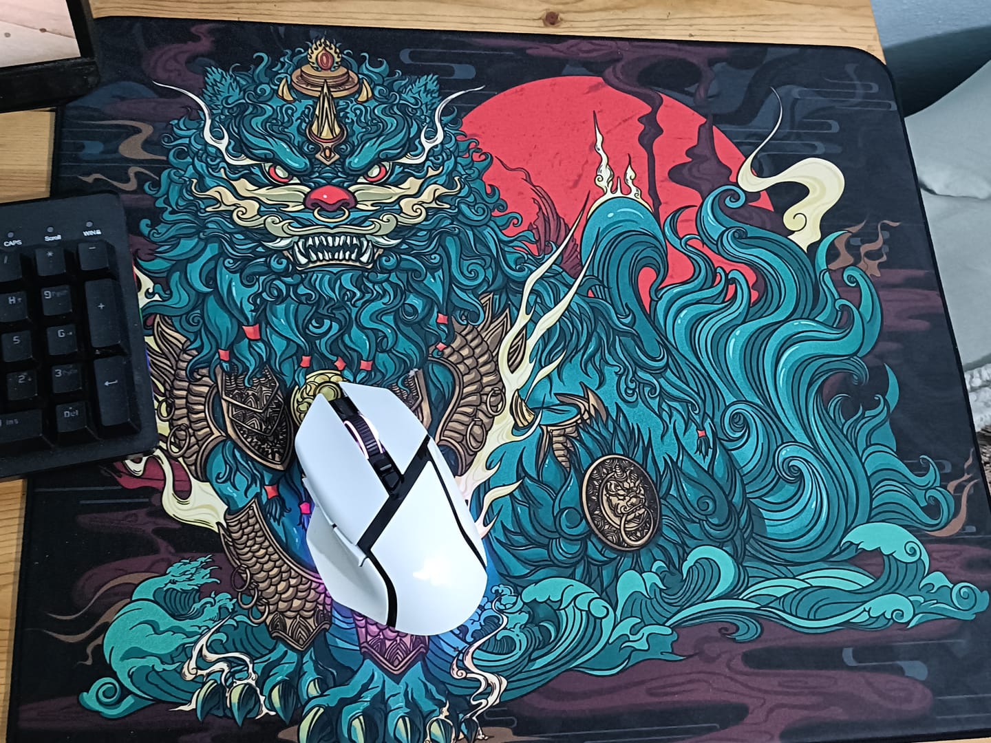 Customer photo review of ESPTiger Qingsui 3 Mousepad