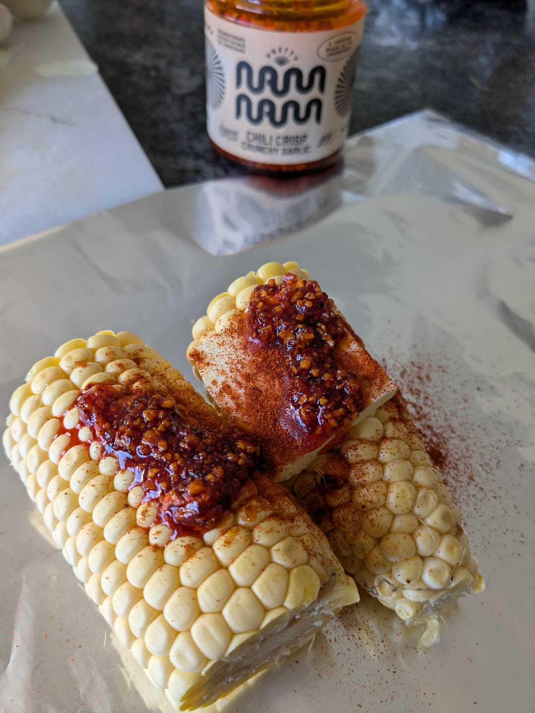 Customer photo review of CHILI CRISP TASTING SET - 4ER-SET