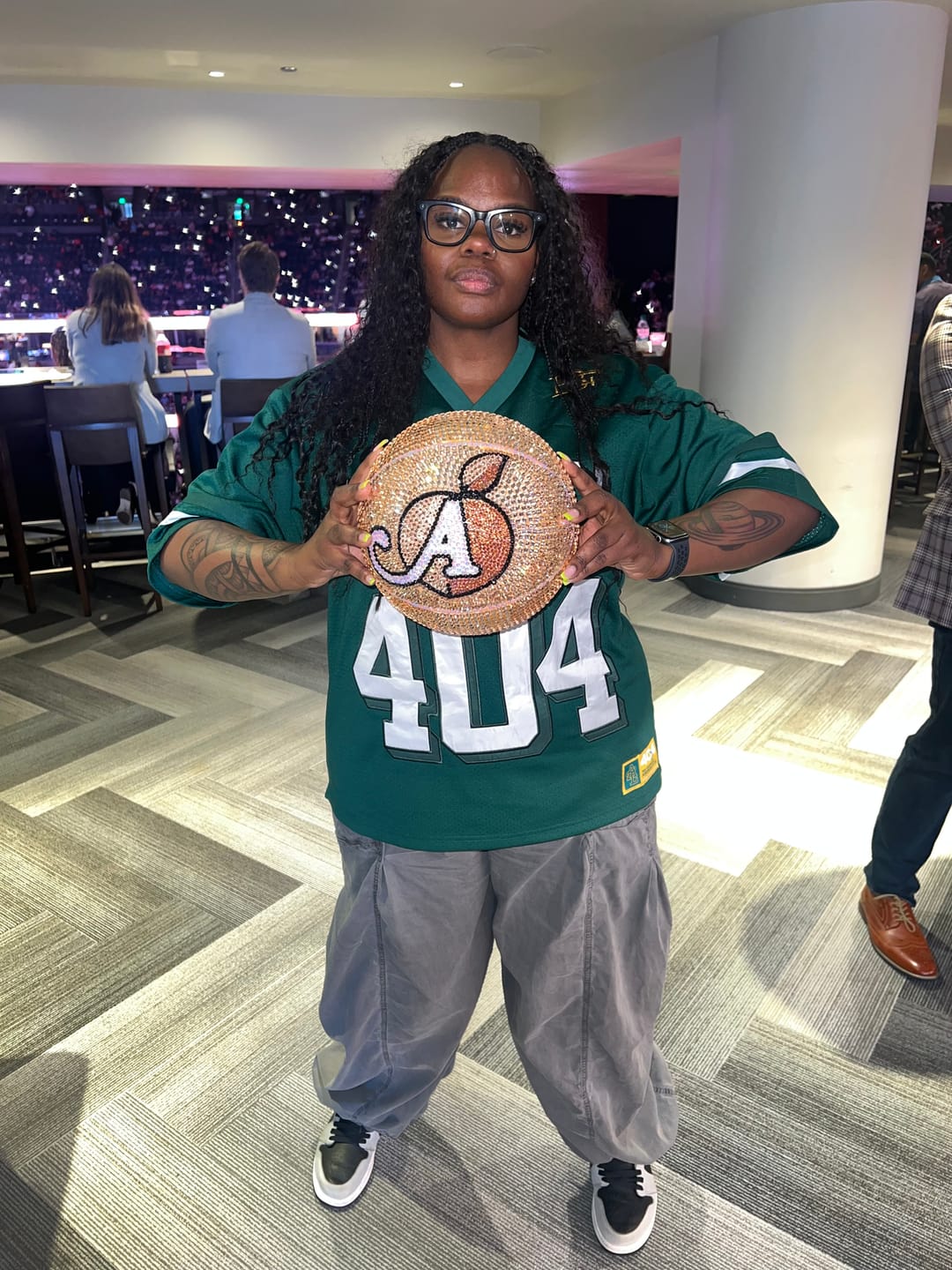Customer photo review of 404 Green MVP Jersey