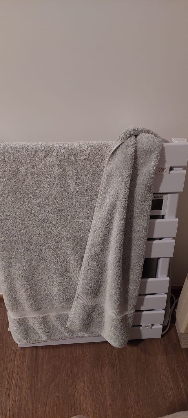 Customer photo review of Secador Toallas Eléctrico WIFI Kaltemp 500W | 7m2