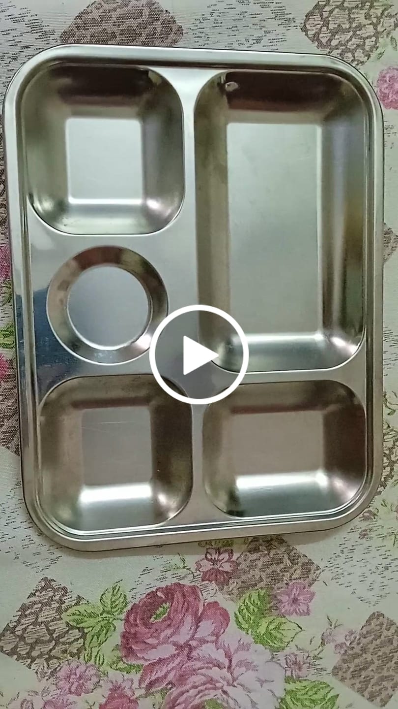 Customer video review of Korean Style Lunch Tray without Lid - 5 Sections (RWP69)