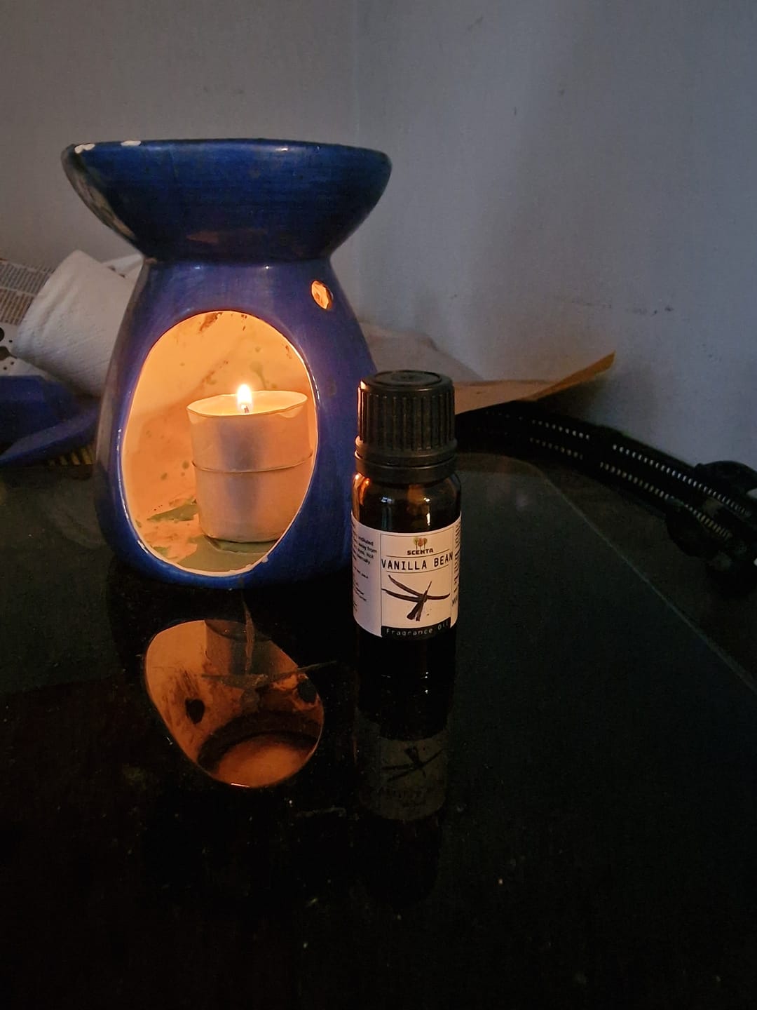 Customer photo review of Vanilla Bean Fragrance Oil 10ml
