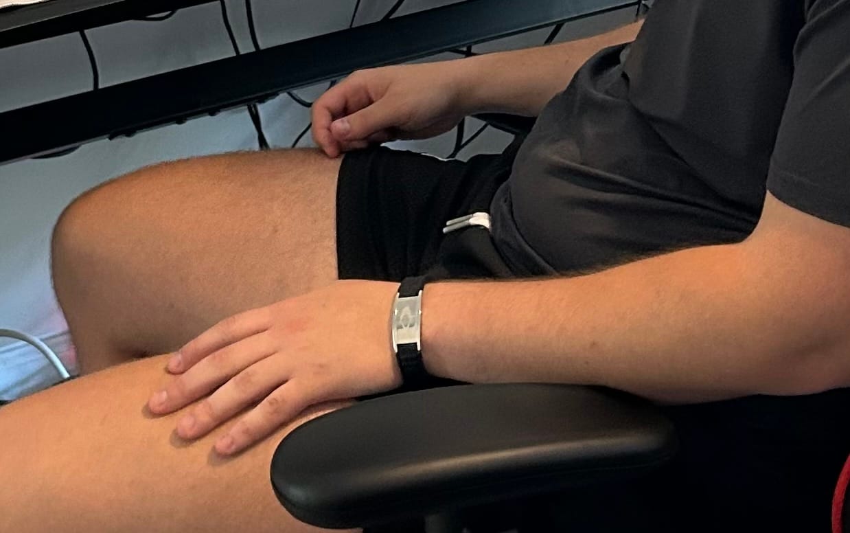 Customer photo review of EMF Protection Bracelet: BodyBand Plus - Black