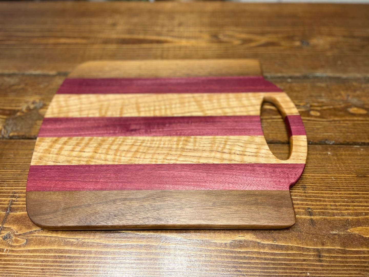 Customer photo review of Oval Grip Handle Acrylic Router Template