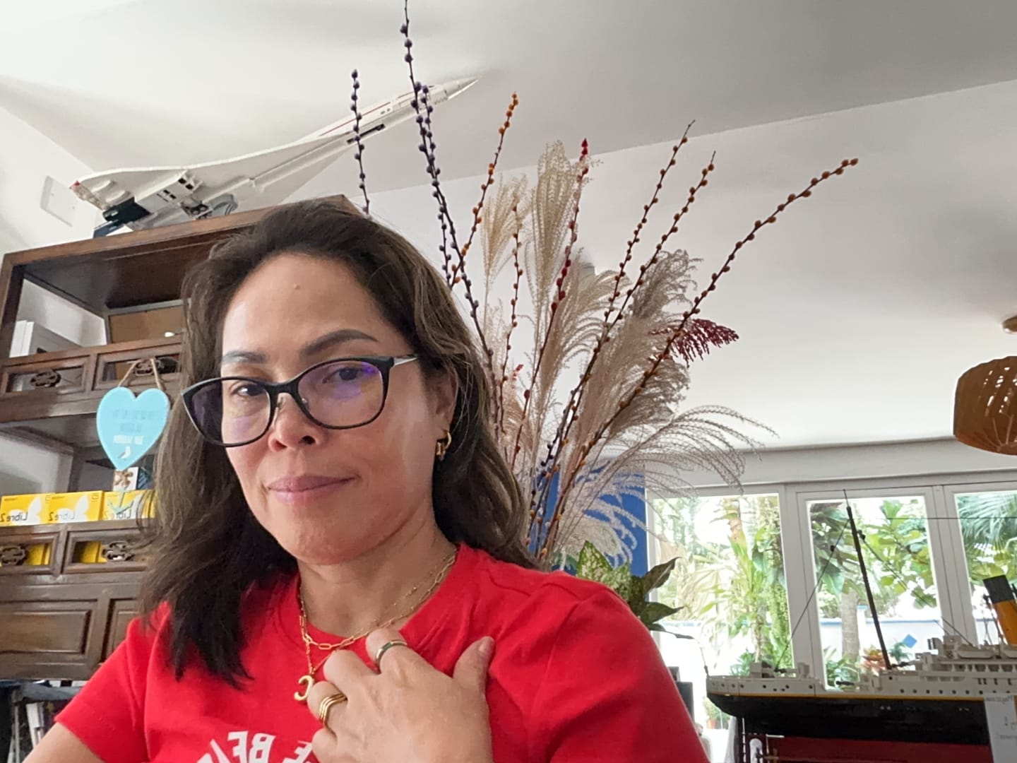 Customer photo review of Maui Paperclip Necklace (Bundle)