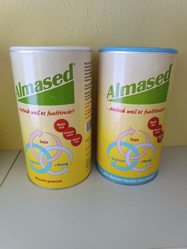 Customer photo review of Almased Mandel-Vanille