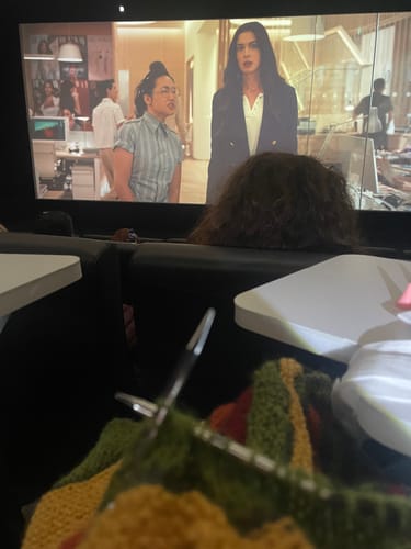 Customer photo review of KNITTING & CROCHET MOVIE NIGHT - ROMA - May 8